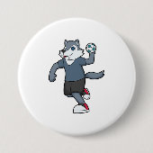 Handball-Handball Button (Vorderseite)