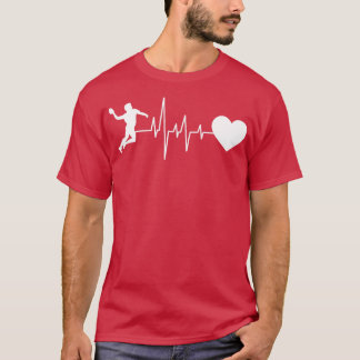 Handball Handball Handball Player Heartbeat 1 T-Shirt