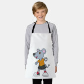 Handball-Handball-Handball Schürze (Getragen)