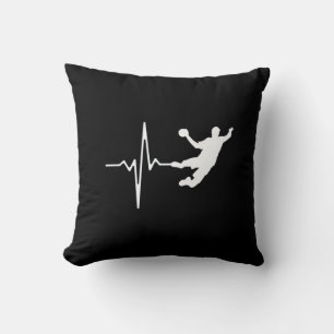 Handball - Handball Player Heartbeat Kissen