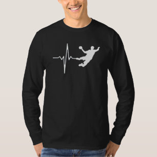 Handball - Handball Player Heartbeat T-Shirt