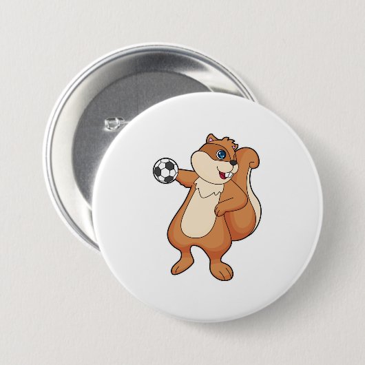 Handball-Handballspieler Button (Vorne & Hinten)