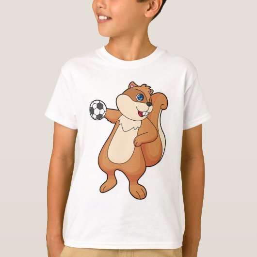 Handball-Handballspieler T-Shirt (Vorderseite)