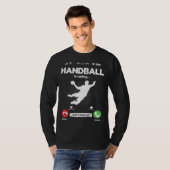 Handball Is Calling I Must Go Handball Hobby Handb T-Shirt (Vorne ganz)