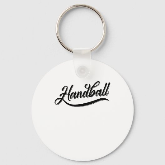 Handball ist Leidenschaft Schlüsselanhänger (Vorderseite)