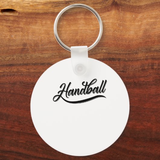 Handball ist Leidenschaft Schlüsselanhänger (Vorderseite)