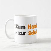 Handball Kaffeetasse (Links)