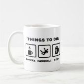 Handball Kaffeetasse (Links)