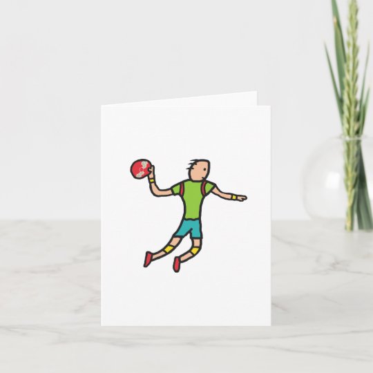 Handball Karte | Zazzle.de