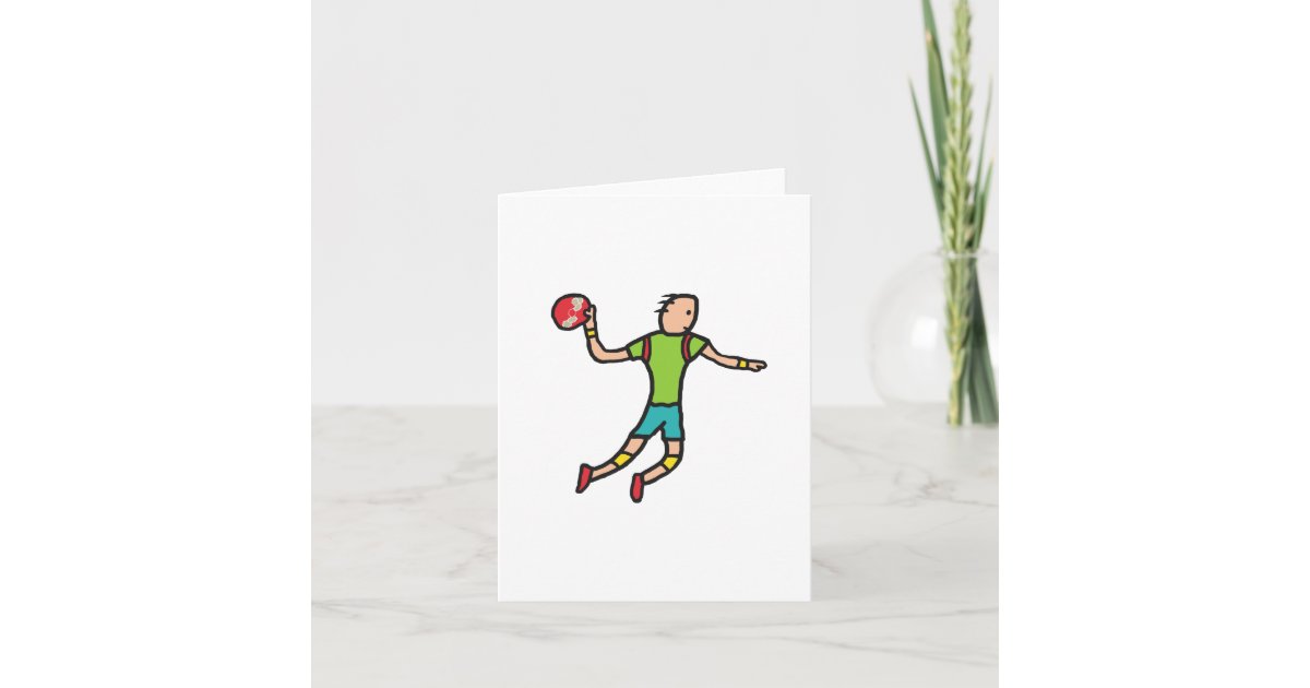 Handball Karte | Zazzle.de