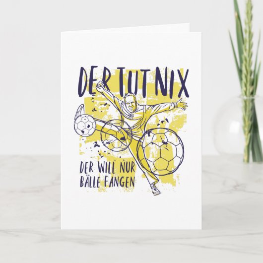 Handball Karte (Vorderseite)