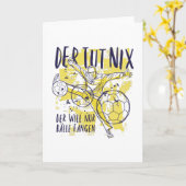 Handball Karte (Gelbe Blume)