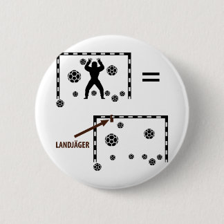 Handball Landjäger Torwart Ikone Button