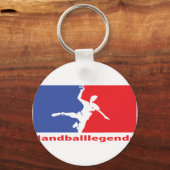 Handball Legende Icon Schlüsselanhänger (Vorderseite)