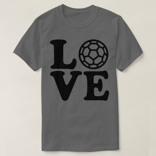 Handball-Liebe 10 T-Shirt (Design vorne)