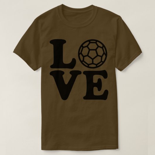 Handball-Liebe 7 T-Shirt (Design vorne)