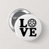 Handball-Liebe Button (Vorne & Hinten)