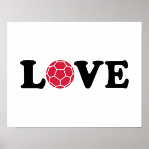 Handball-Liebe Poster