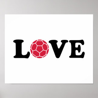Handball-Liebe Poster