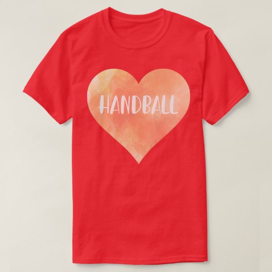 Handball-Liebe T-Shirt (Design vorne)