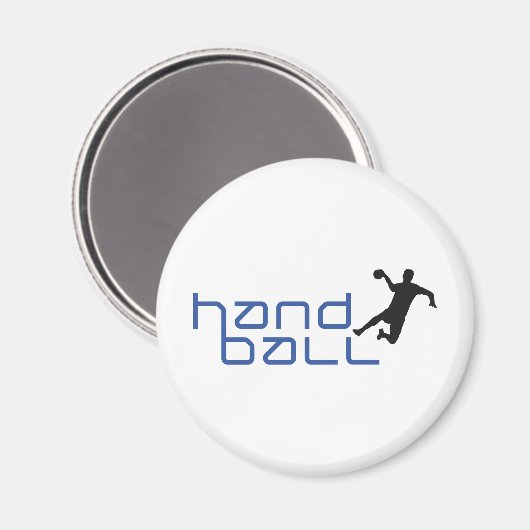handball magnet (Vorderseite/Rückseite)