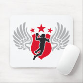 handball mousepad (Mit Mouse)