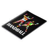 Handball Notizblock (Linke Seite)