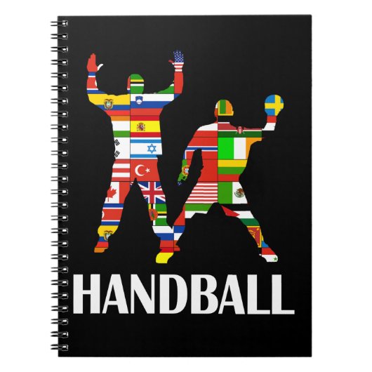 Handball Notizblock (Vorderseite)
