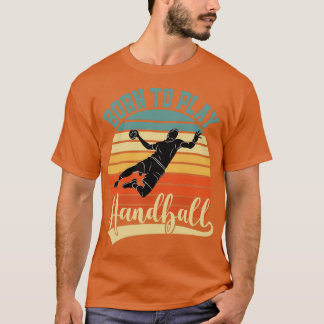 Handball Player Circle Runner Back Room 16 T-Shirt