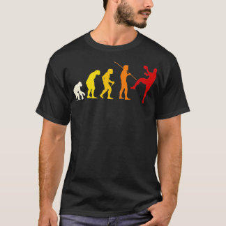 Handball Player Evolution Großes Geschenk Handball T-Shirt