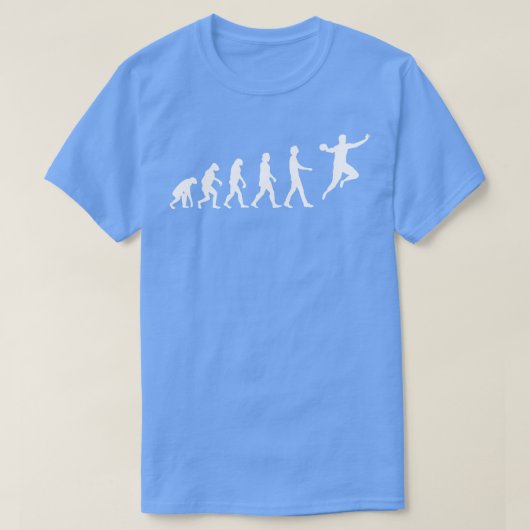 Handball-Player-Evolution T-Shirt (Design vorne)