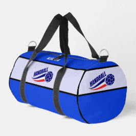 Handball Player Girl, Geburtstag, Frankreich-Flagg Duffle Bag