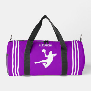 Handball Player Girl, Geburtstagsgeschenk, Team Duffle Bag