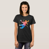 Handball Player Graphic Handball T-Shirt (Vorne ganz)