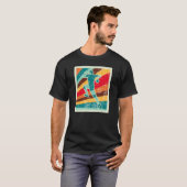 Handball Player Retro T-Shirt (Vorne ganz)