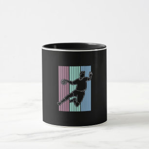 Handball Player Retro Tasse