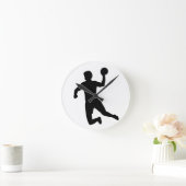 Handball player runde wanduhr (Zuhause)