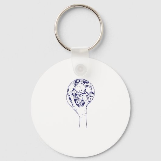 Handball Pokal Schlüsselanhänger (Vorderseite)