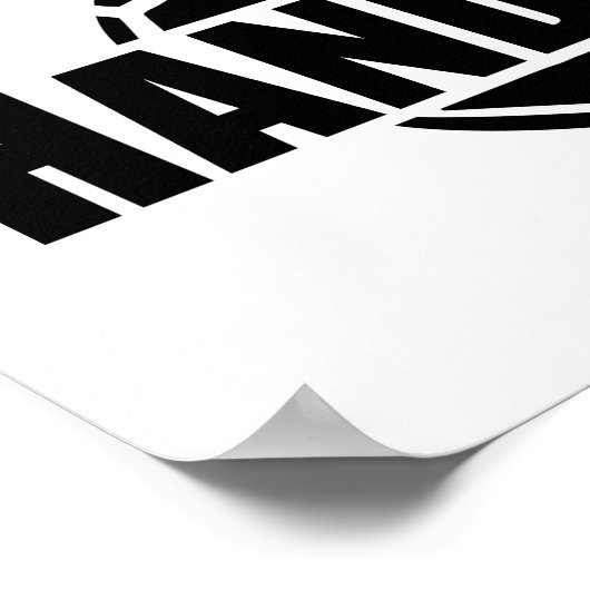 Handball Poster (Ecke)