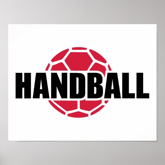 Handball Poster (Vorne)