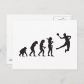 Handball Postkarte (Vorne/Hinten)