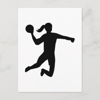 Handball Postkarte