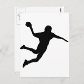 Handball Postkarte (Vorne/Hinten)