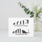 Handball Postkarte (Stehend Vorderseite)