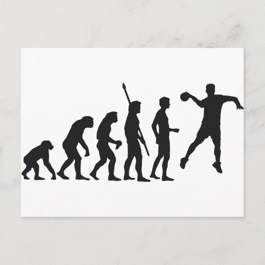 Handball Postkarte (Vorderseite)