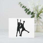 Handball-Postkarte Postkarte (Stehend Vorderseite)