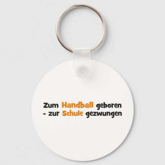Handball Schlüsselanhänger (Vorderseite)