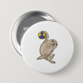 Handball-Siegel Button (Vorne & Hinten)