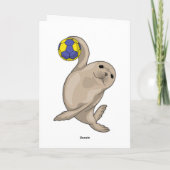 Handball-Siegel Karte (Rückseite)