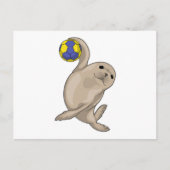 Handball-Siegel Postkarte (Vorderseite)